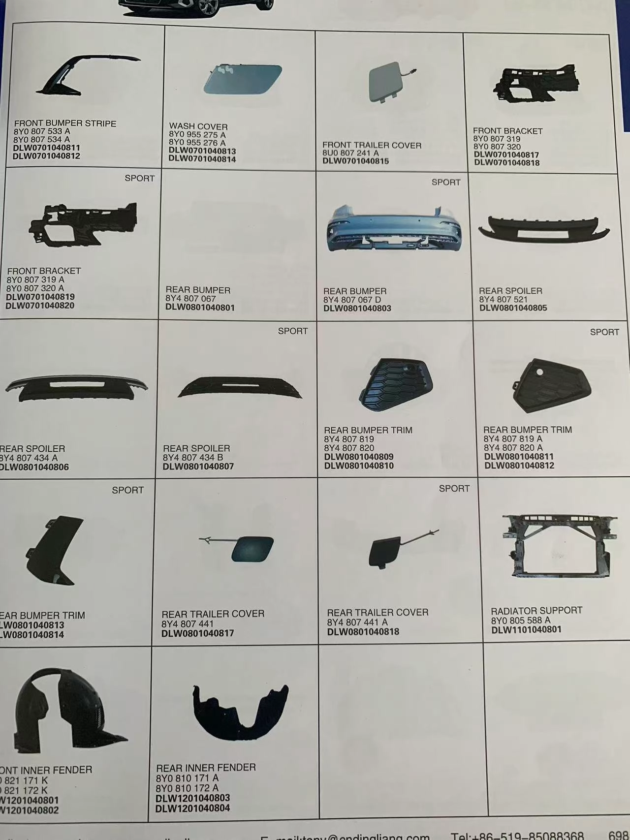 Complete Range of Accessories for Audi Vehicles
