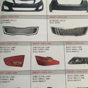 Kia K5x, K5 Car Parts for The Entire Lineup.