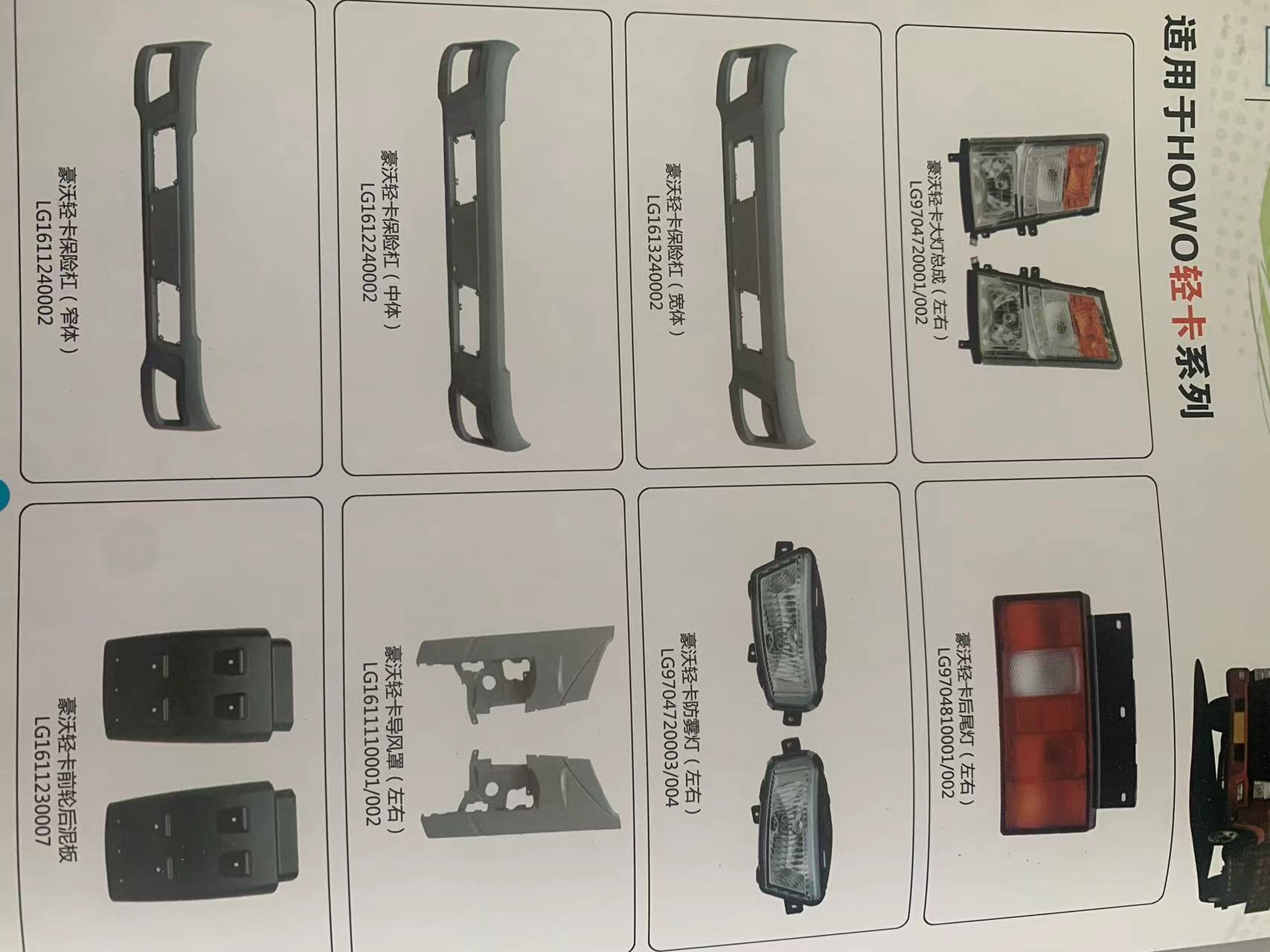Full Range of Parts for The Howo Truck - Image 3