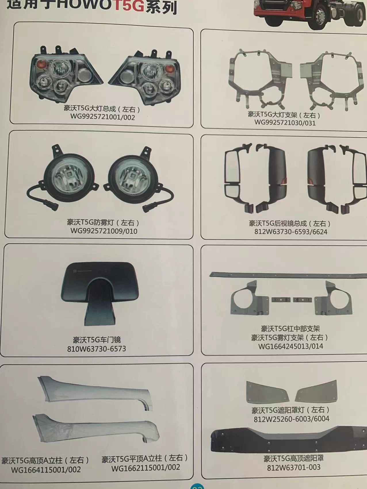 Full Range of Parts for The Howo Truck - Image 9