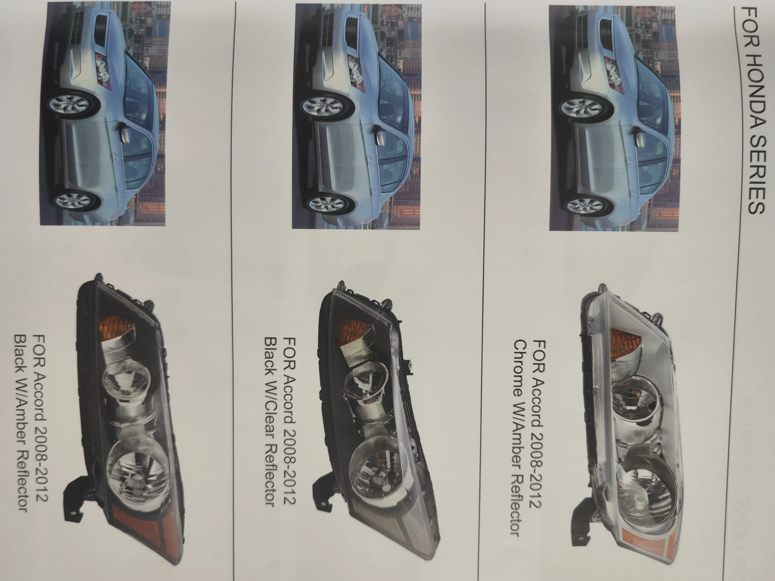 Front headlights for HONDA series SUV — изображение 14