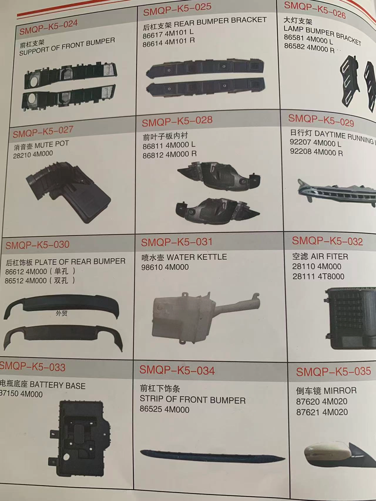 Kia K5x, K5 Car Parts for The Entire Lineup - الصورة 16
