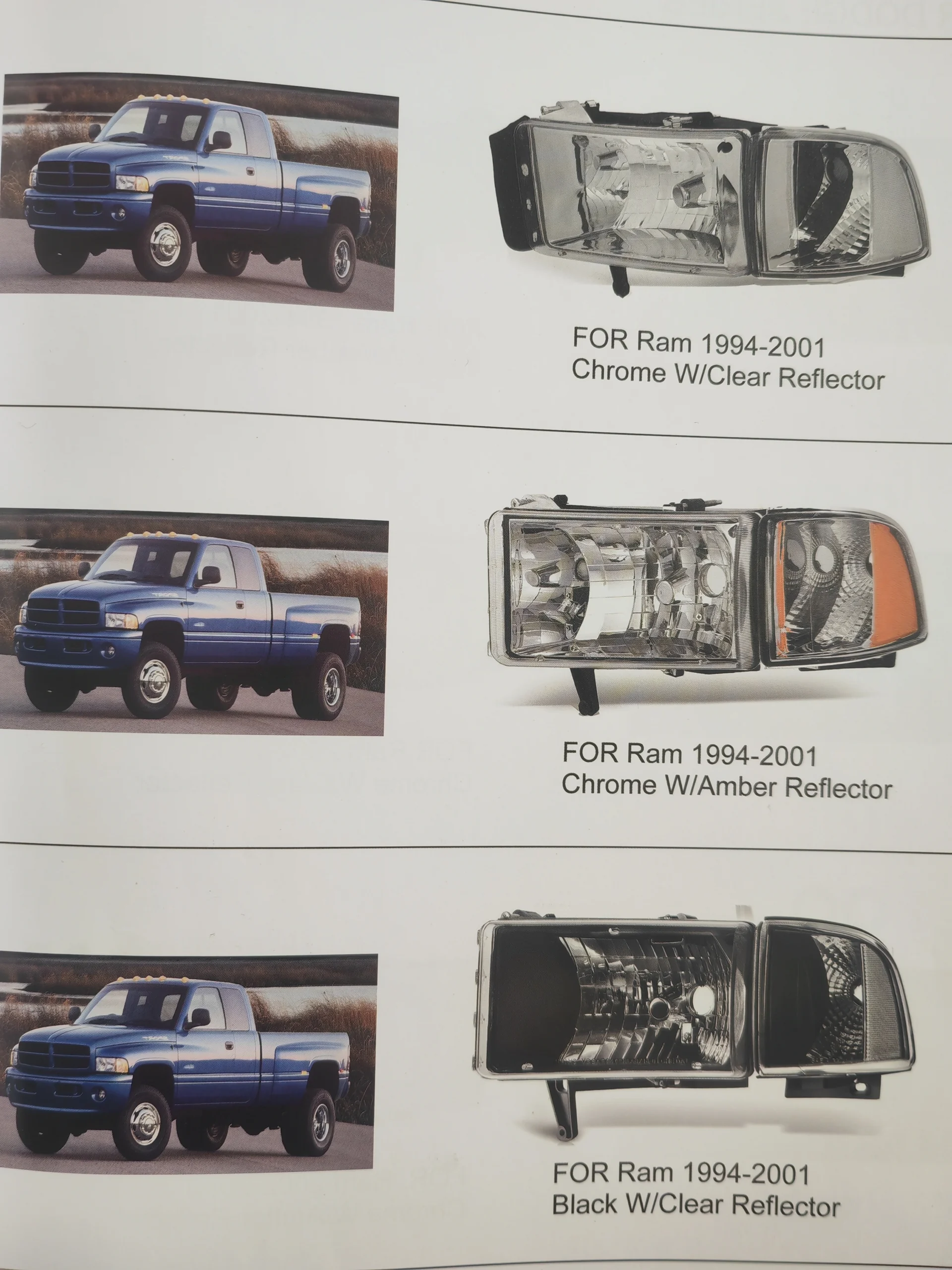 Front headlights for DODGE series SUV - Image 2