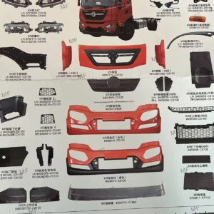 Body and Chassis Accessories for DAYUN DONGFENG Trucks Series