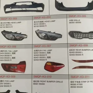 Kia K3, K3X – Complete Vehicle And Model-specific Parts.
