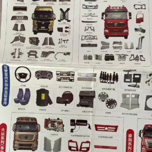 spare parts Accessories for WULING LIGHT MINI trucks Series