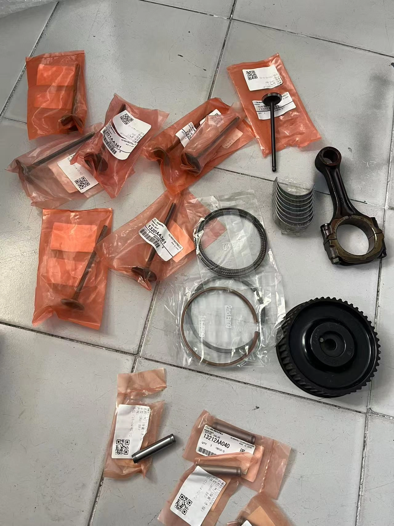 Subaru xv 2014 engine accessories