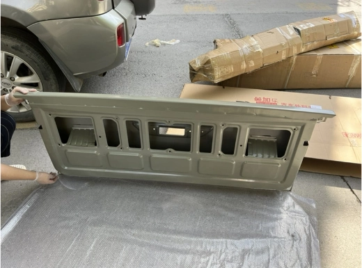 Auto Body Accessories Back Rear Metal Baffle Door Tail Door Gate for Jmc Vigus Pickup Series - Image 2