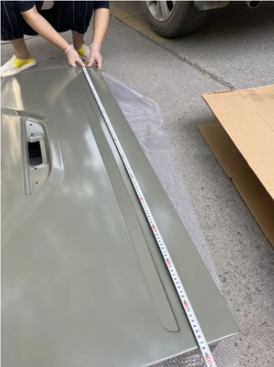 Auto Body Accessories Back Rear Metal Baffle Door Tail Door Gate for Jmc Vigus Pickup Series - Image 4
